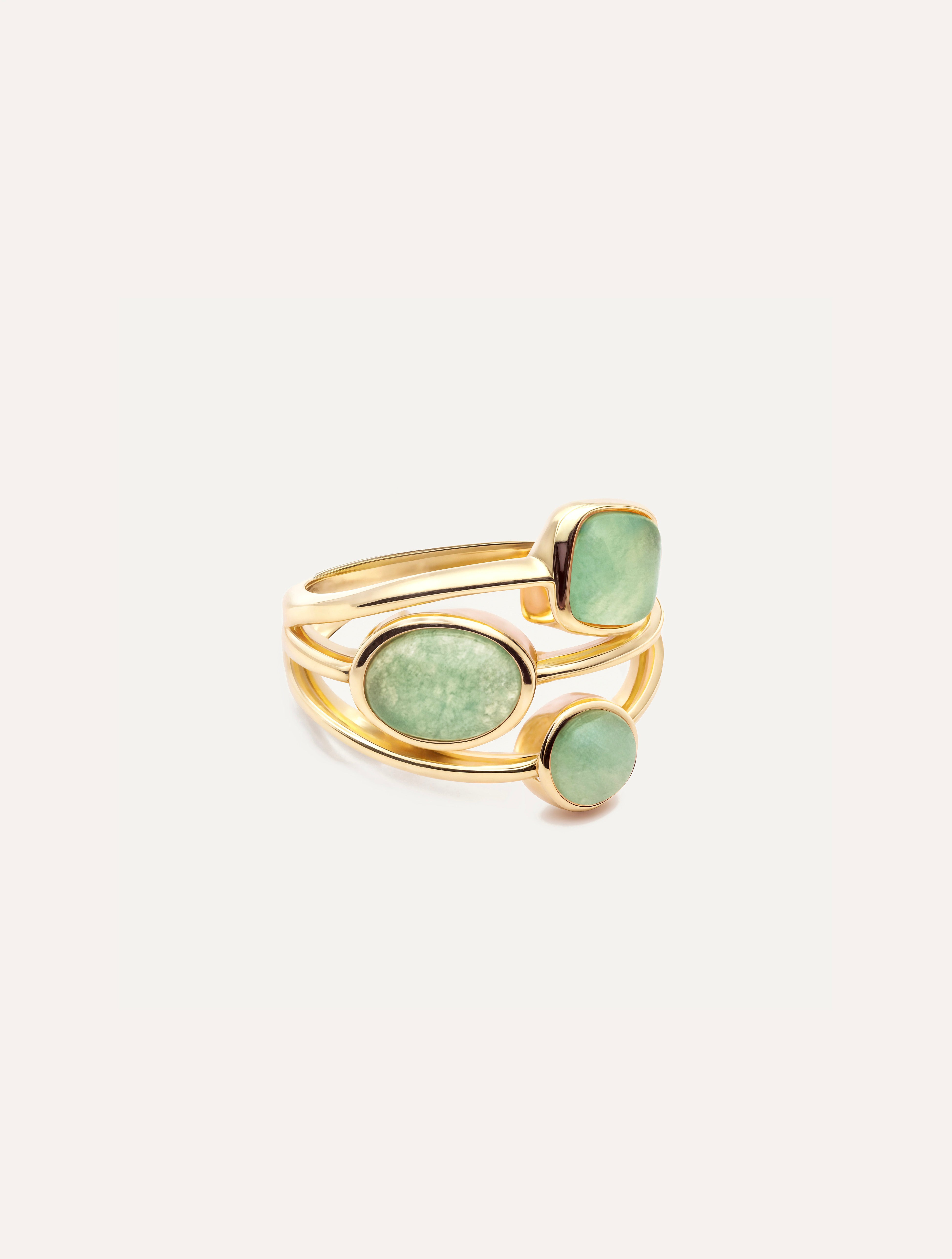 Bague aventurine verte sale