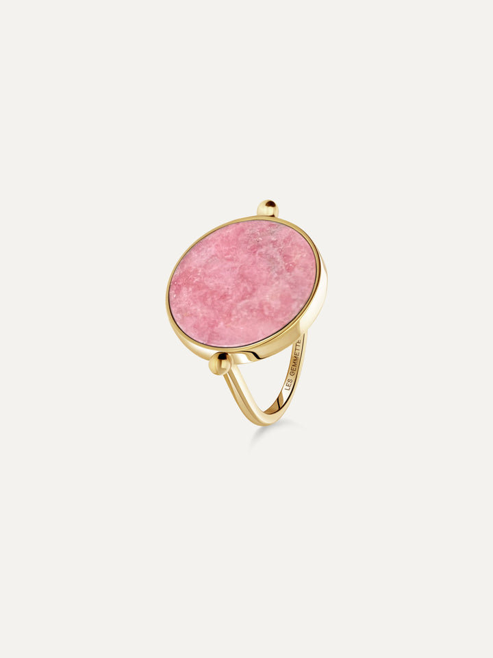 bague rhodonite